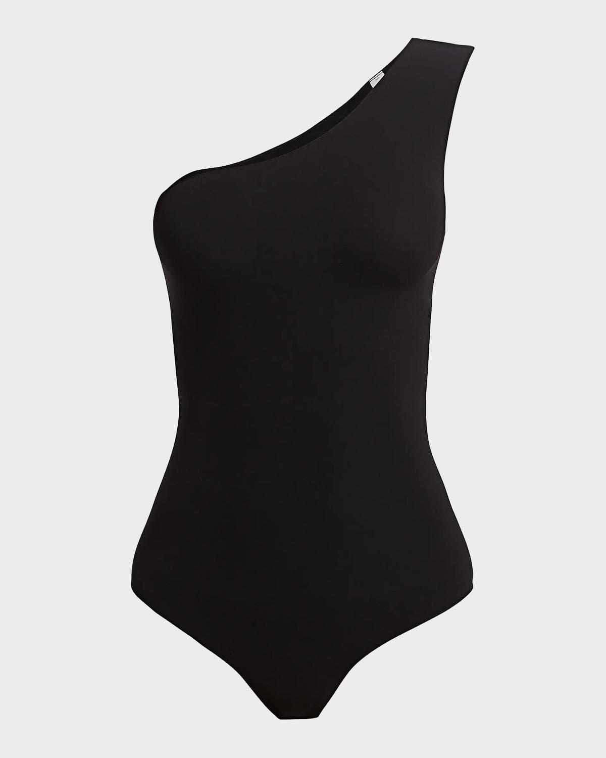 Commando Ballet One-Shoulder Sleeveless Matte Bodysuit