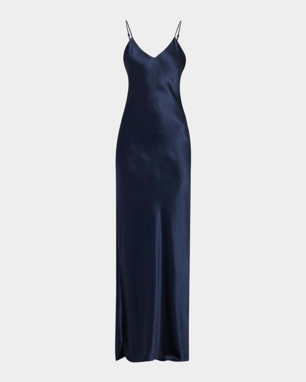 Nili Lotan Silk Satin Slip Gown