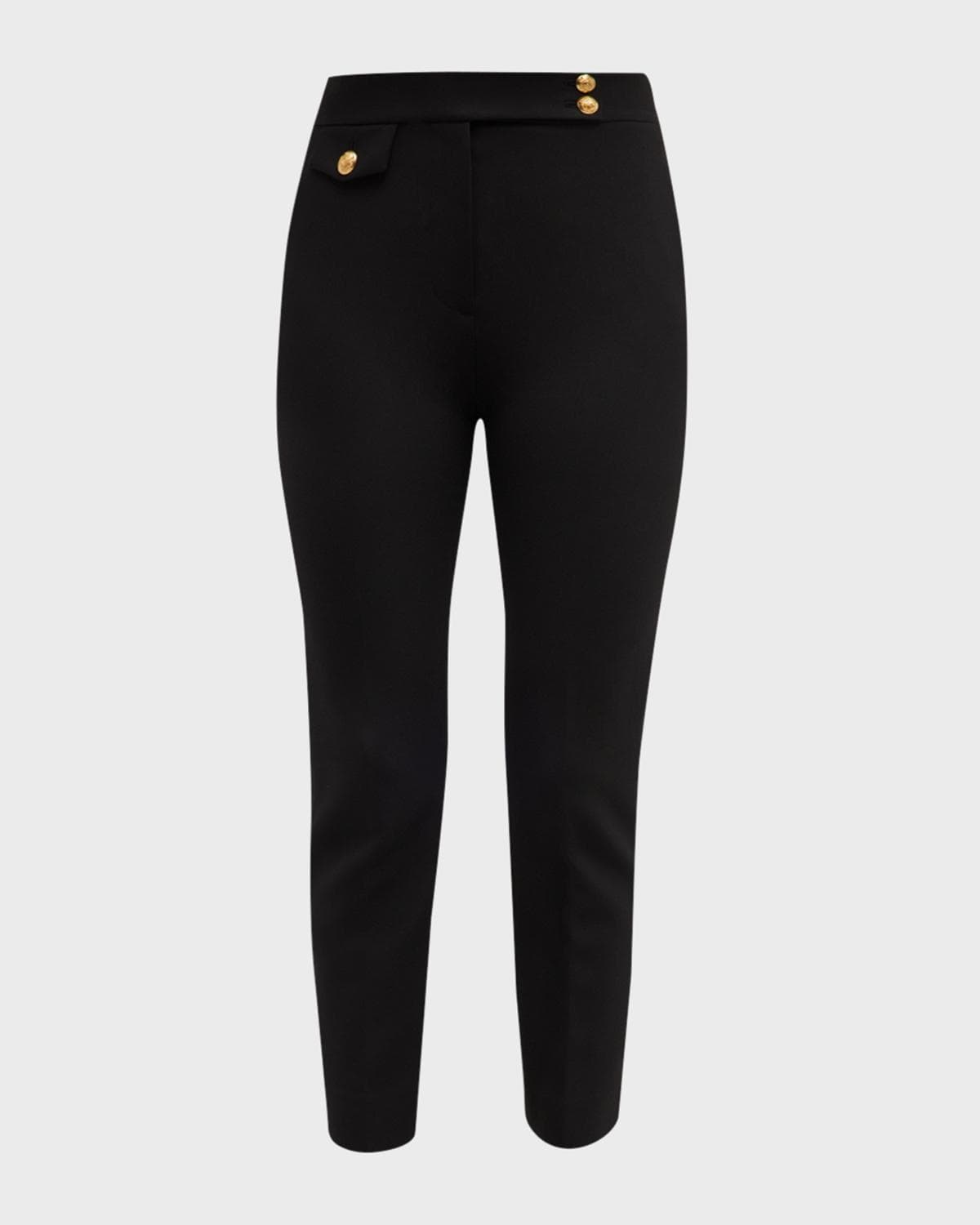 Veronica Beard Renzo Straight Crop Pants
