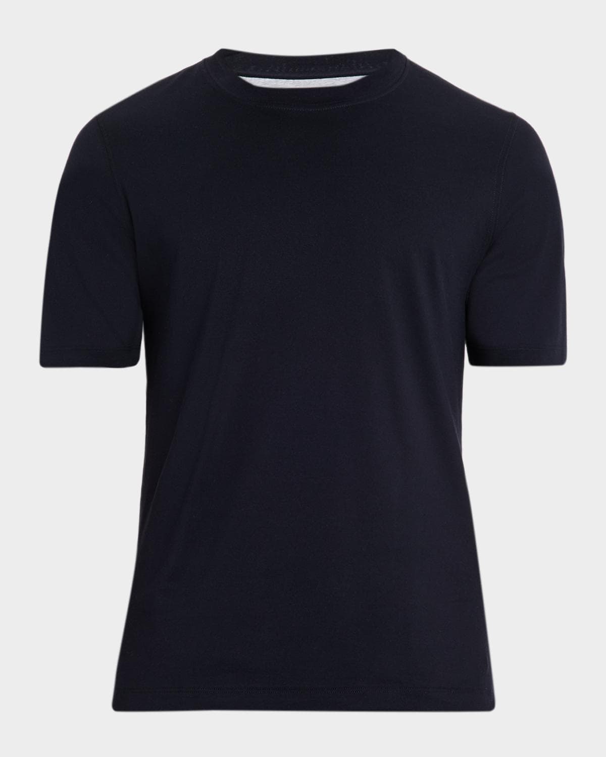 Brunello Cucinelli Men's Basic-Fit V-Neck T-Shirt