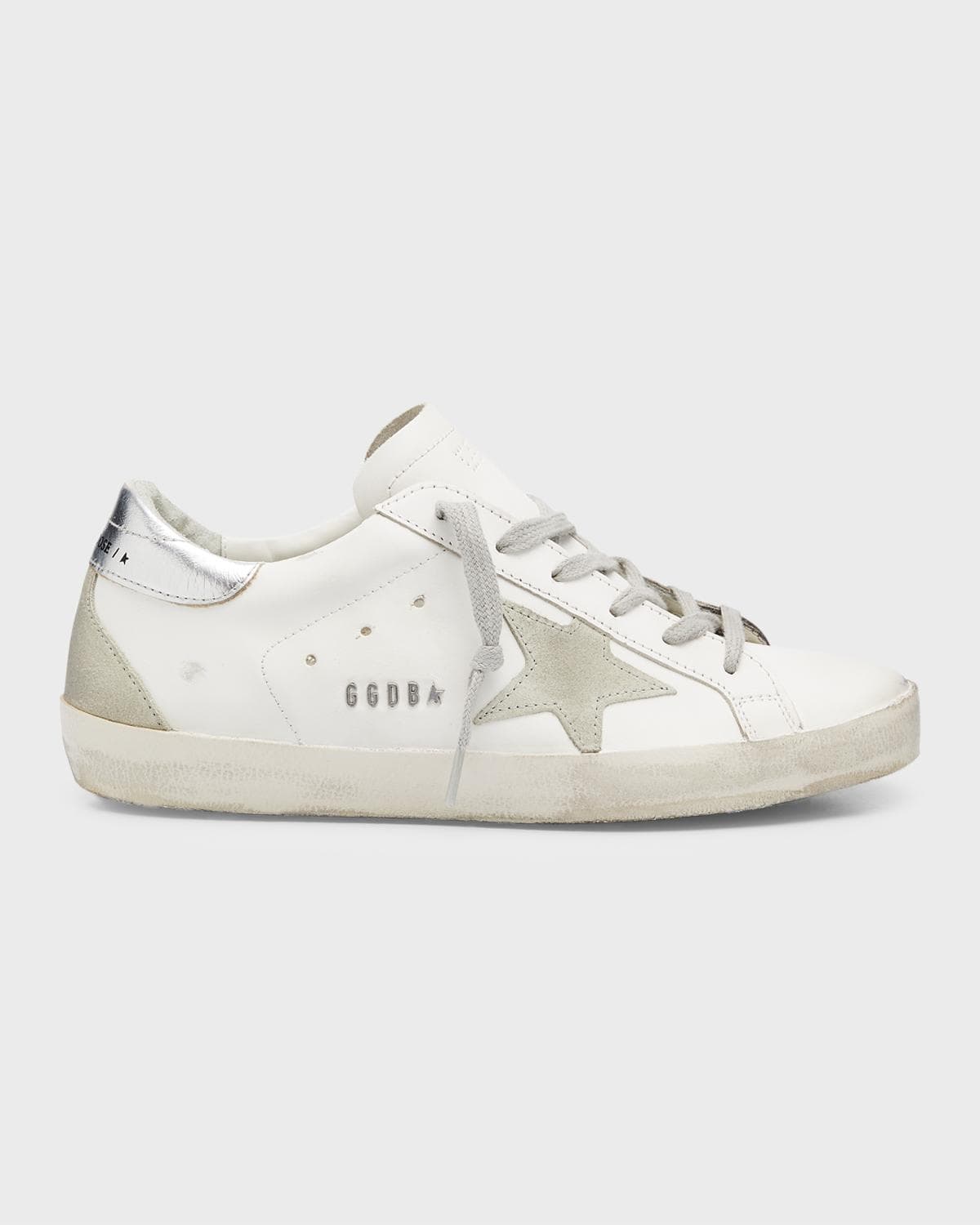 Golden Goose Super-Star Mixed Leather Sneakers