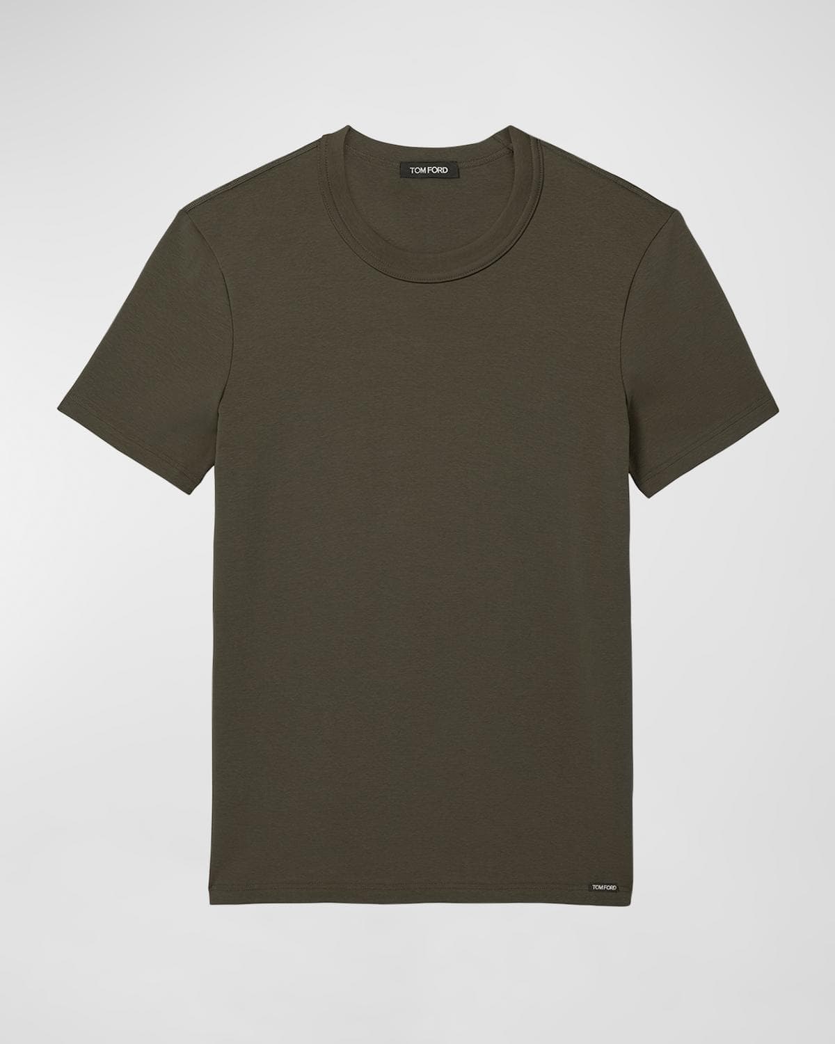 TOM FORD Men's Solid Stretch Jersey T-Shirt