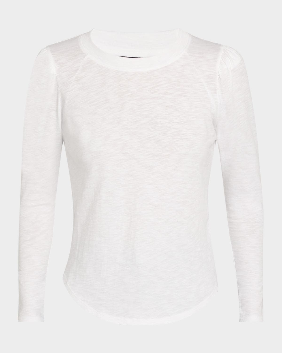 Veronica Beard Mason Long-Sleeve Baseball Tee