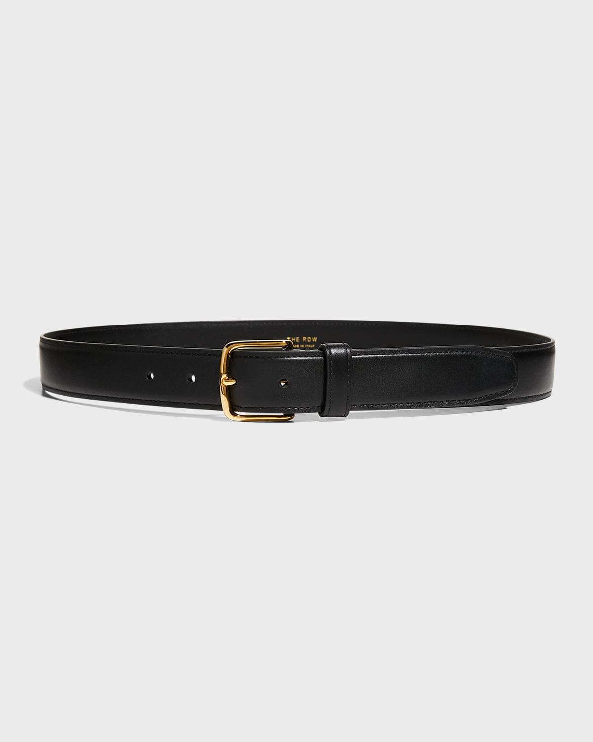 The Row Classic Calf Leather Belt · 80 (32'')