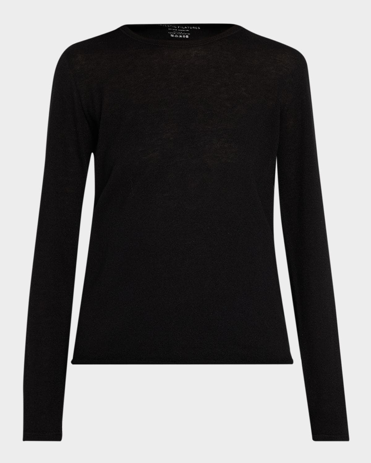 Majestic Filatures Machine Washable Cashmere Crewneck Pullover