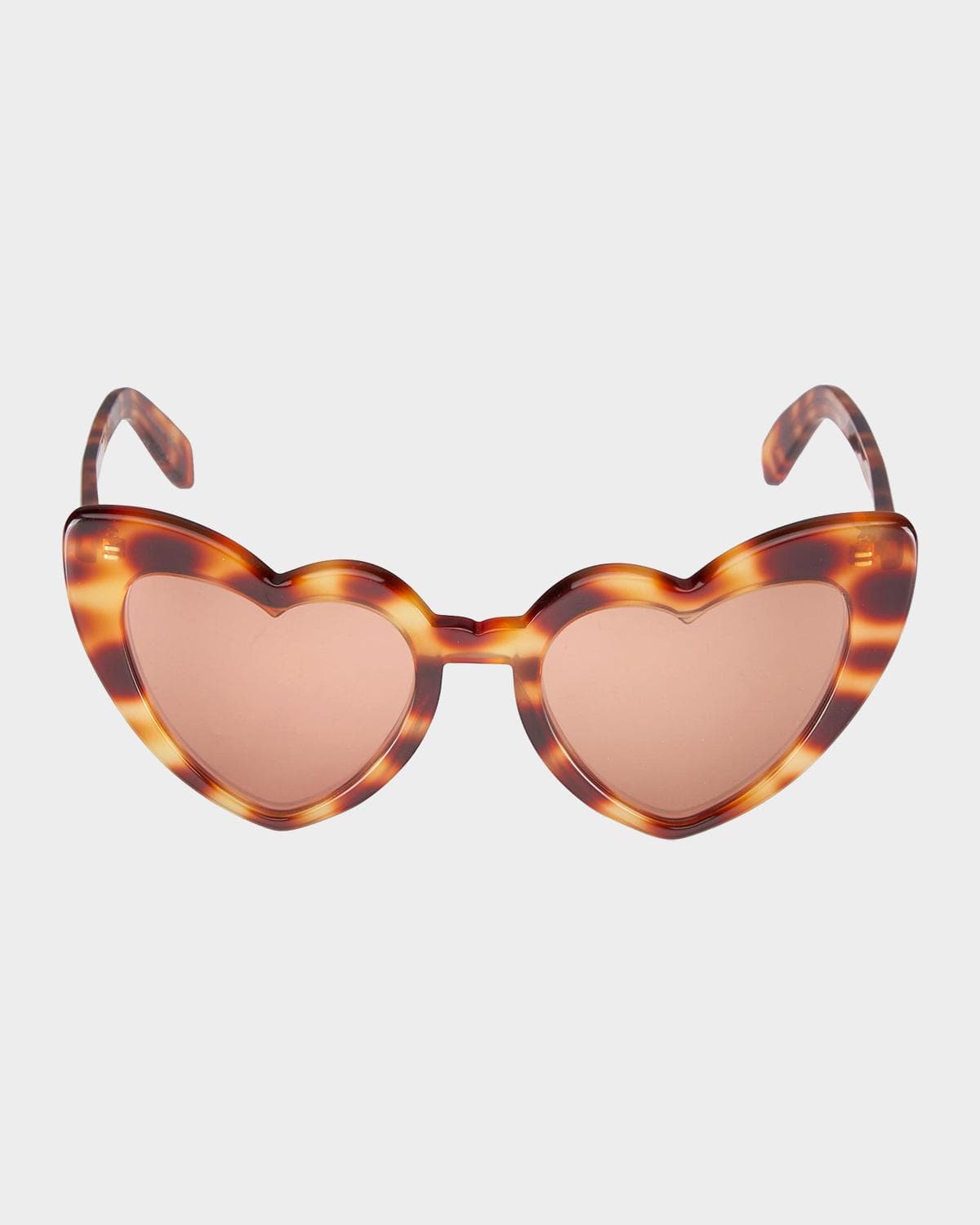 Saint Laurent LouLou 54MM Heart Acetate Sunglasses
