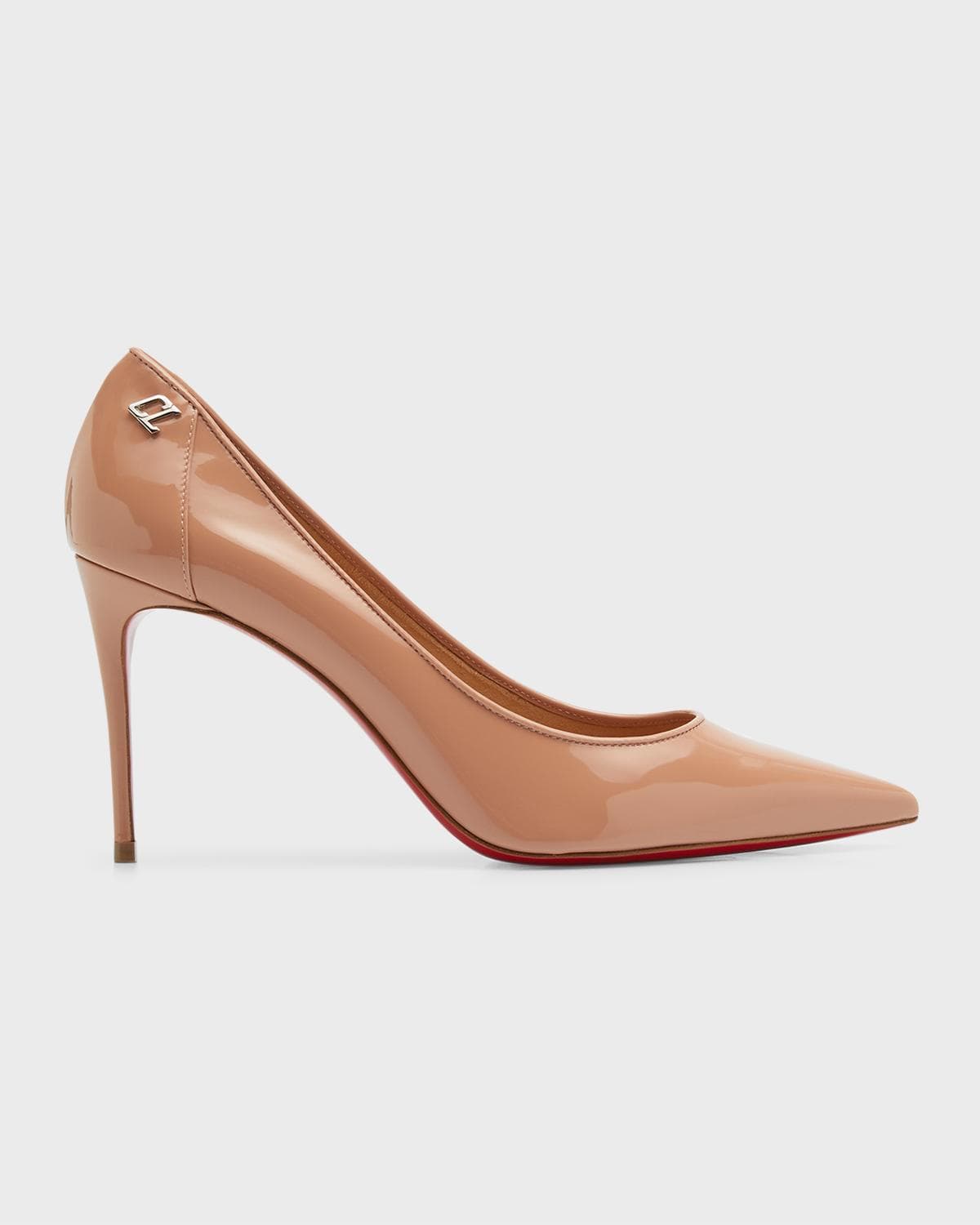 Christian Louboutin 85mm Sporty Kate Patent Soft Lining Pumps