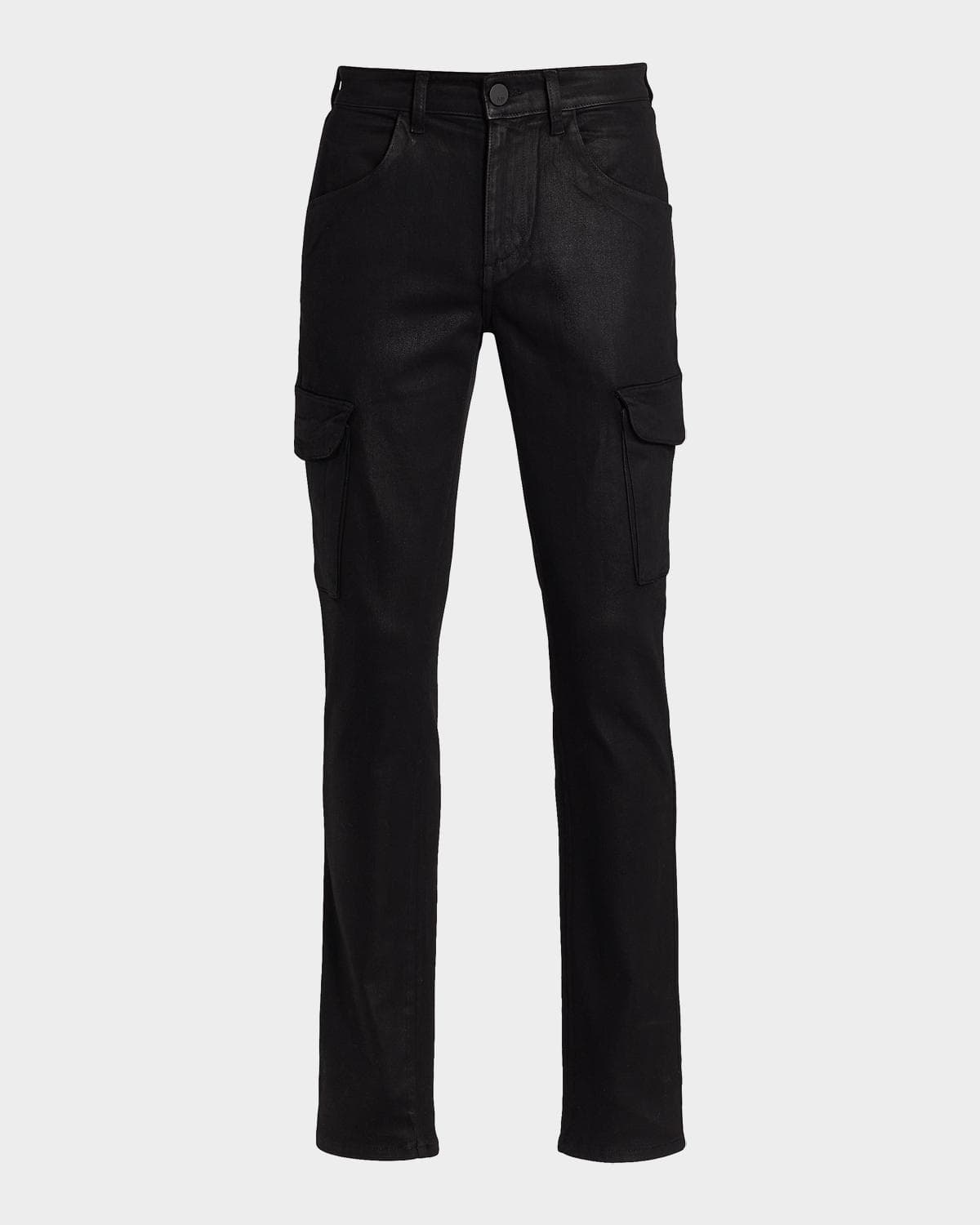 MONFRÈRE Men's Preston Coated Denim Cargo Pants