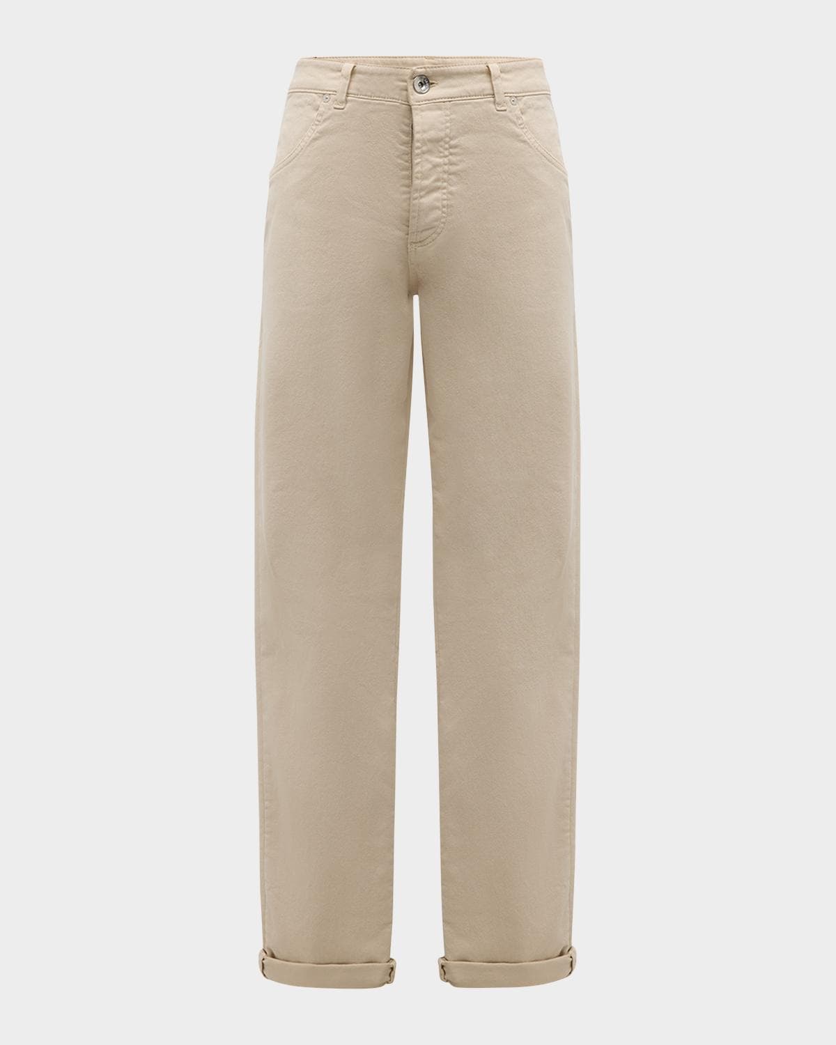 Brunello Cucinelli Men's Bull Denim Skinny-Fit Pants