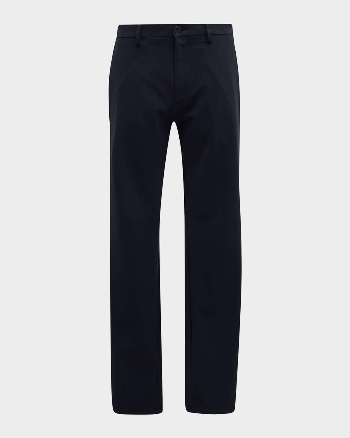 Theory Men's Zaine Precision Ponte Slim-Straight Chino-Style Pants