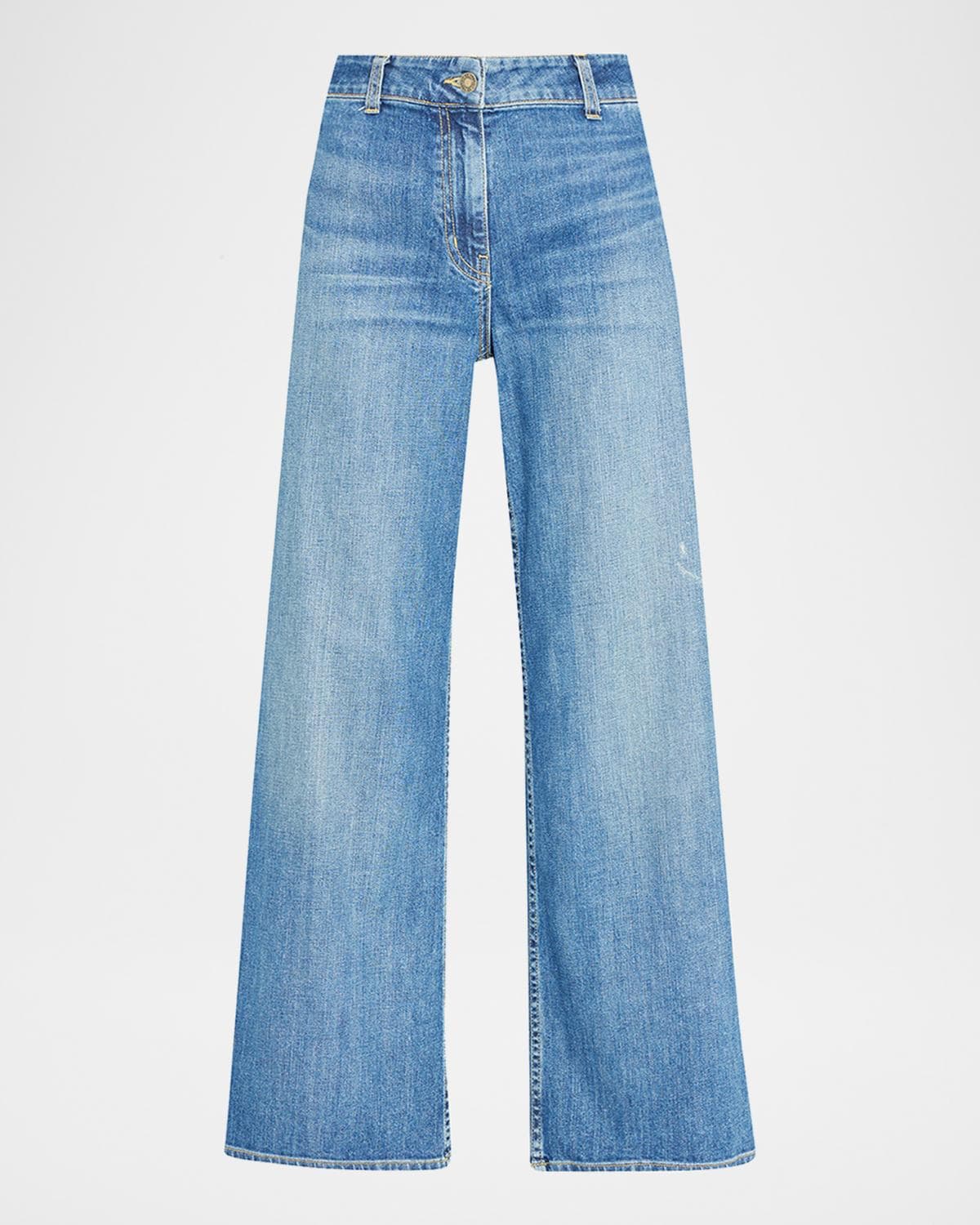 Nili Lotan Megan Wide-Leg Jeans