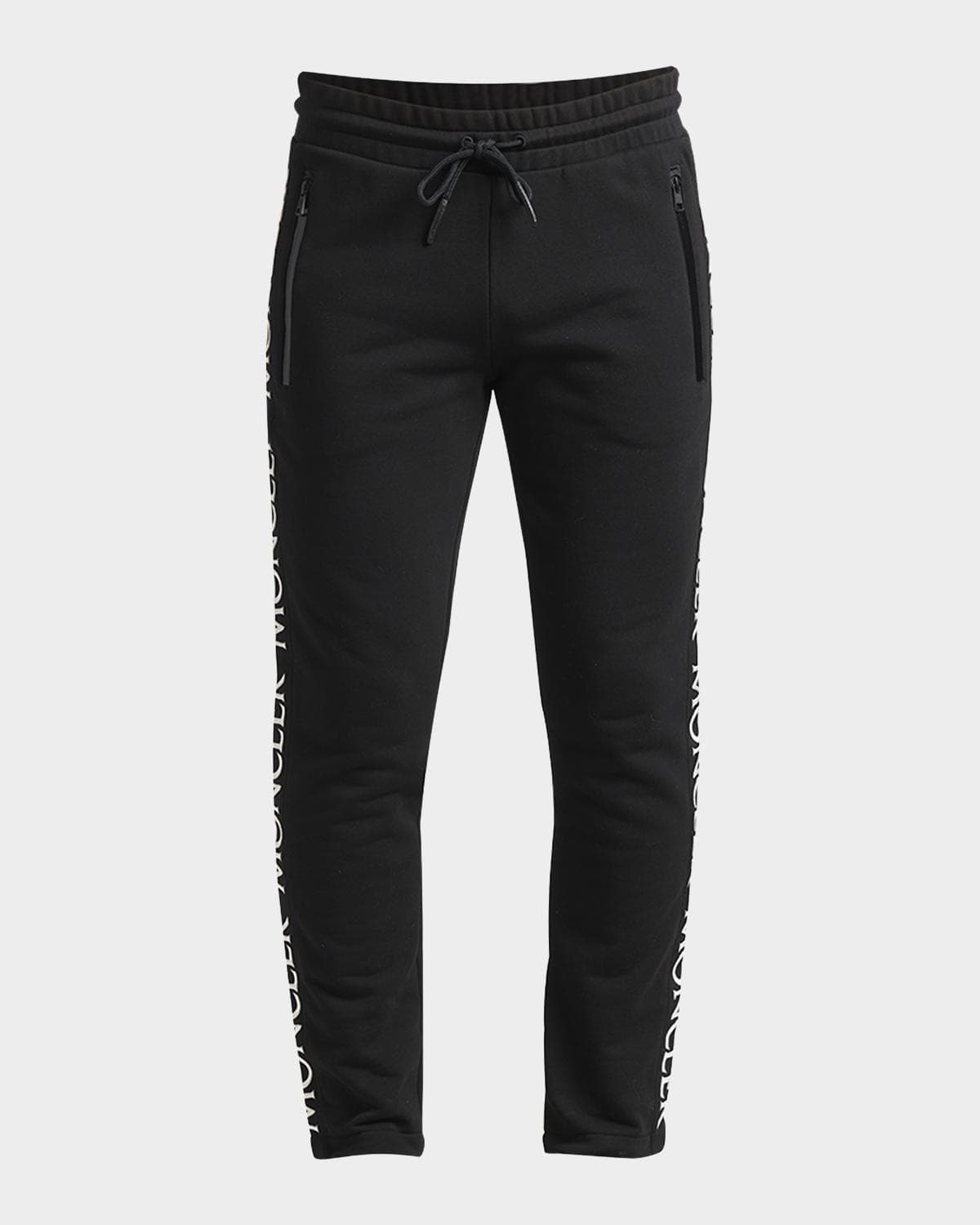 Moncler Men's Logo-Tape Sweatpants
