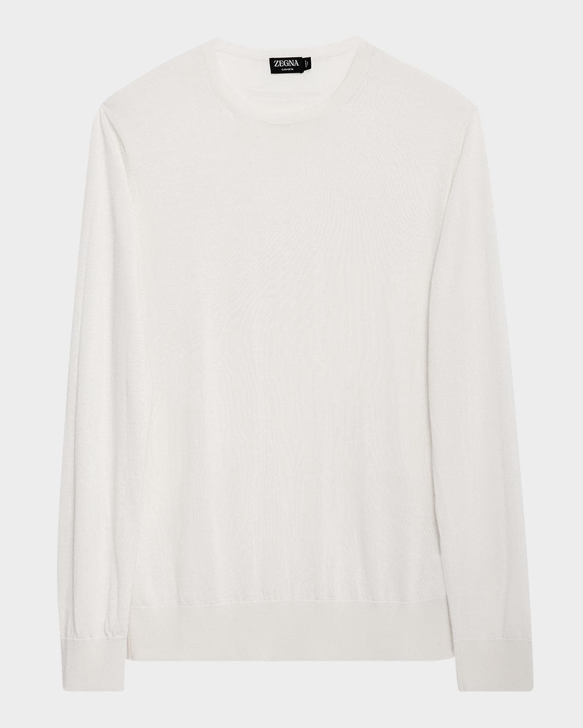 ZEGNA Men's Cashmere Crewneck Sweater