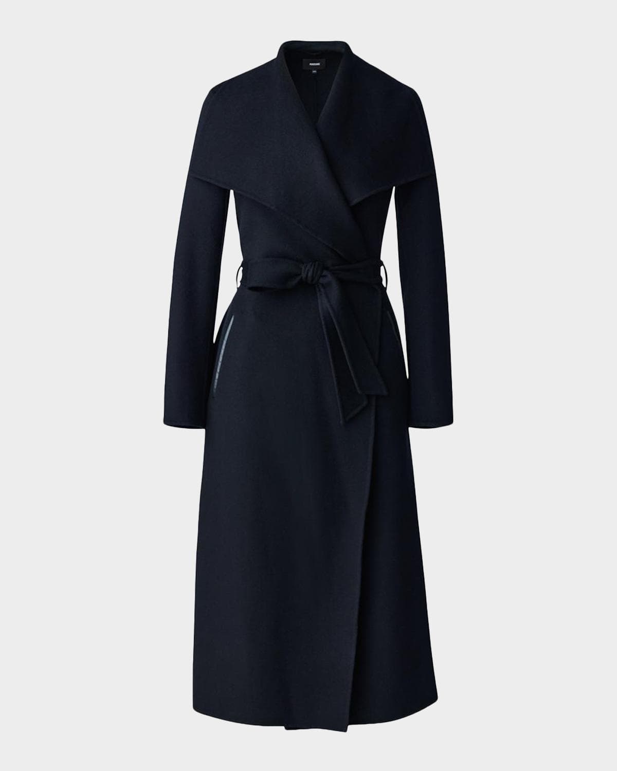 Mackage Mai Wool Belted Wrap Coat