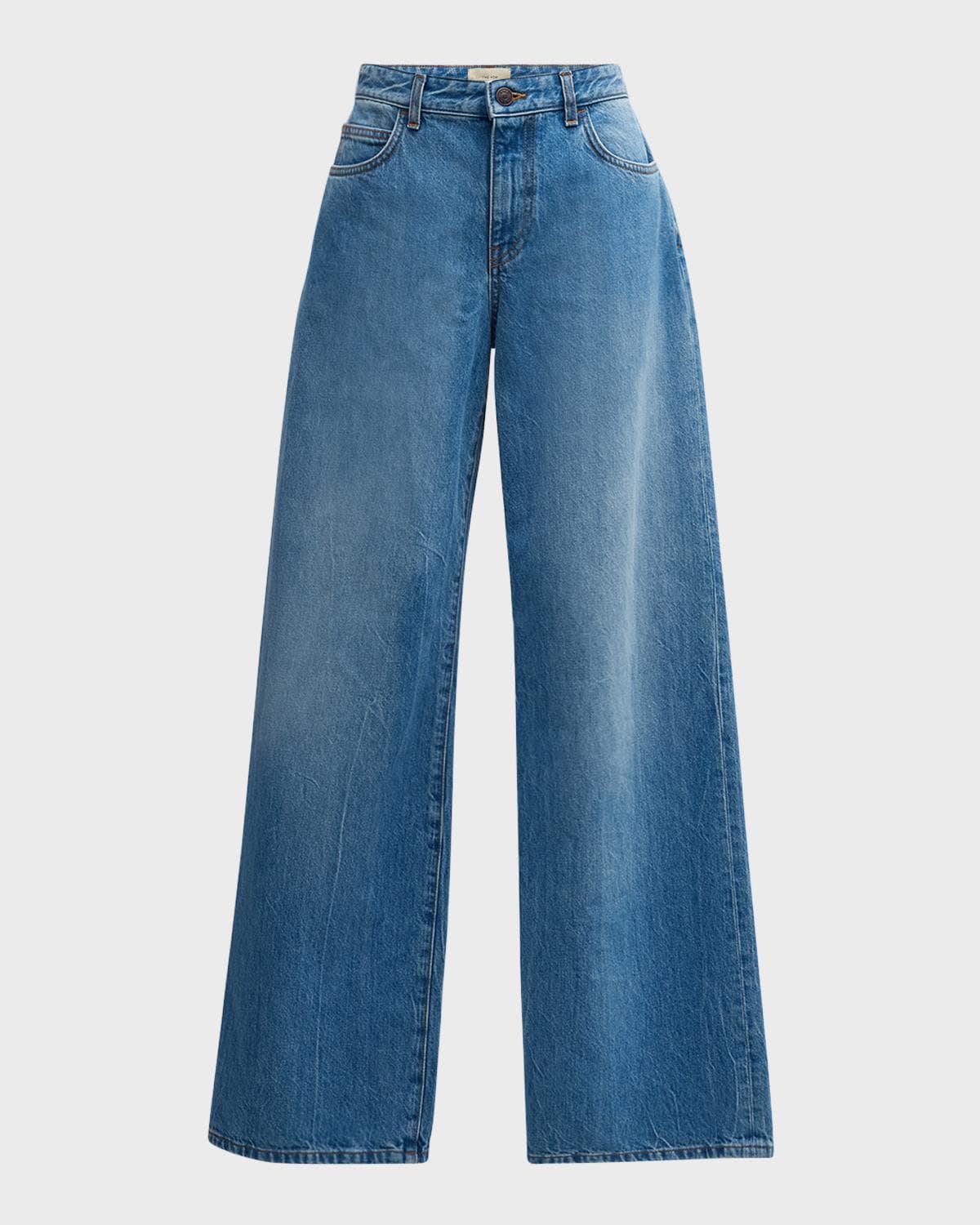 The Row Eglitta Straight-Leg Denim Pants