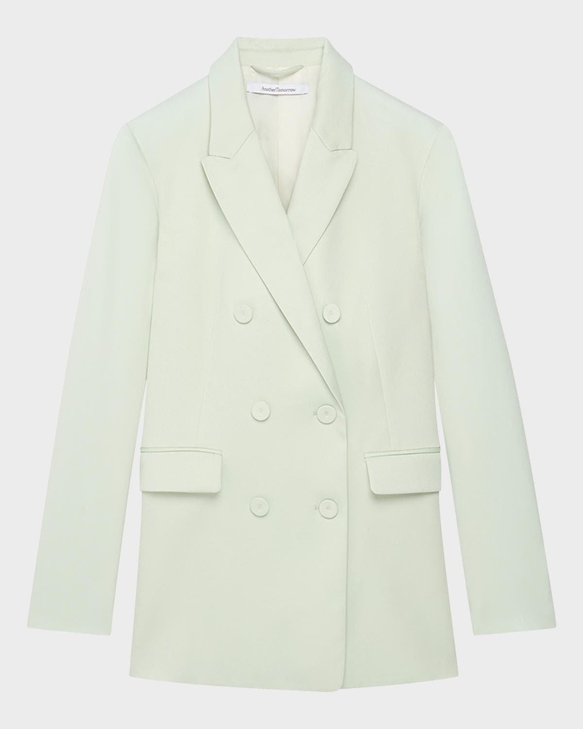 Another Tomorrow Merino Wool Blazer Jacket