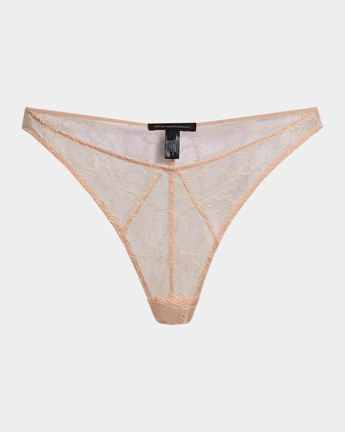 Kiki De Montparnasse Mon Cherie Lace Thong