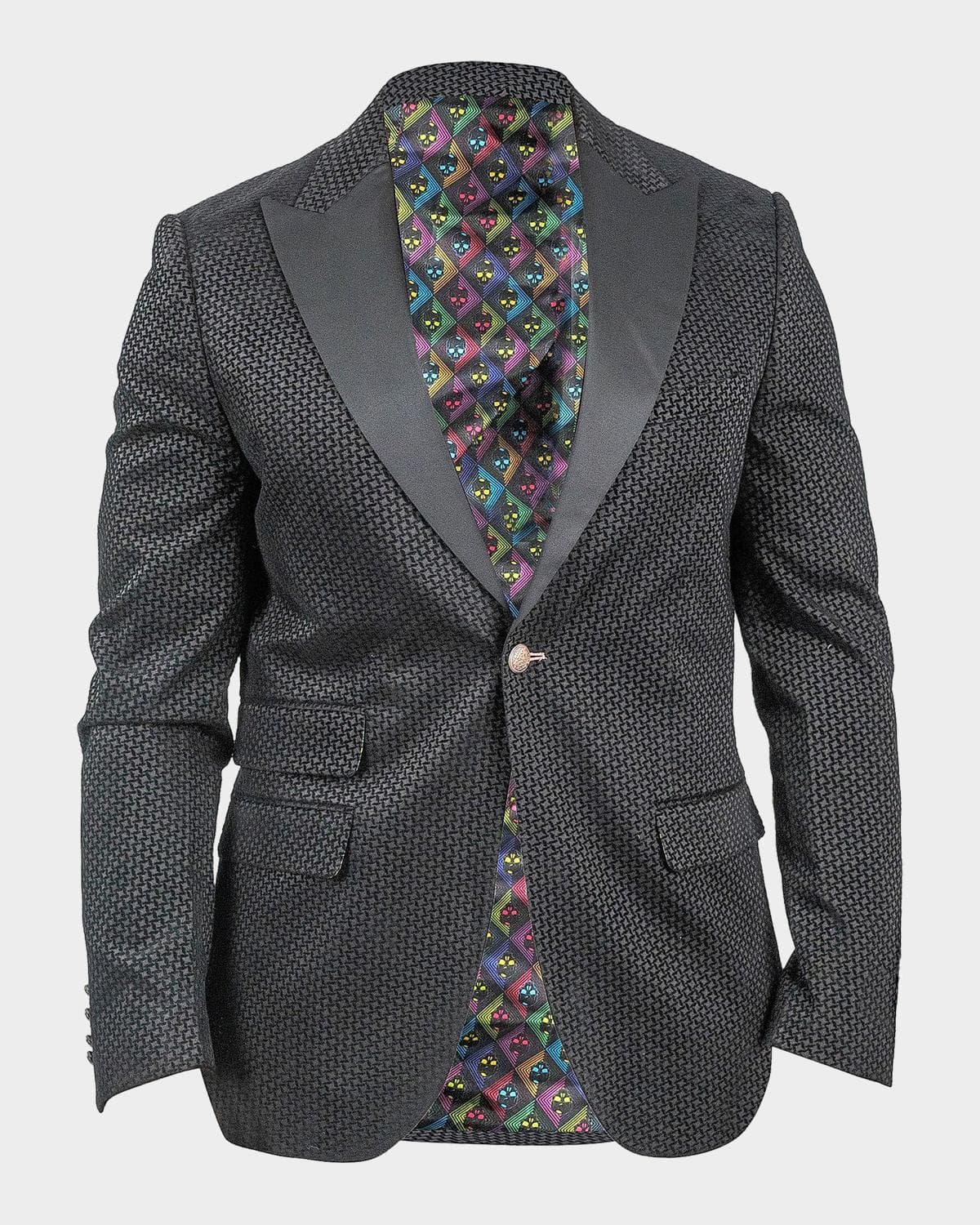 Maceoo One-Button Blazer