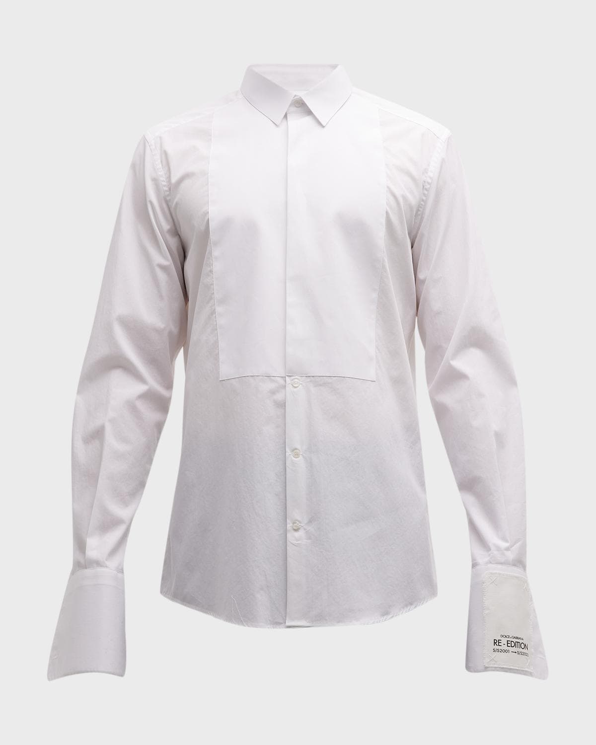 Dolce & Gabbana Men's Bib-Front Tuxedo Shirt