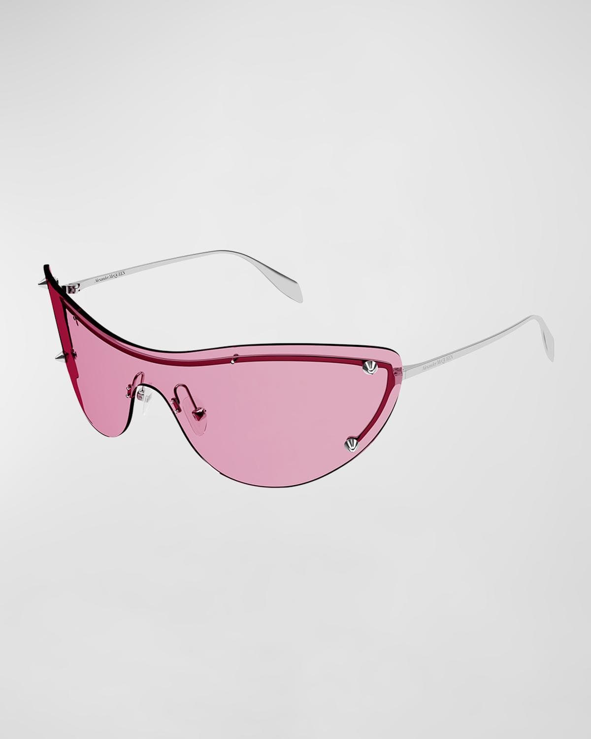 McQueen Metal Cat-Eye Sunglasses