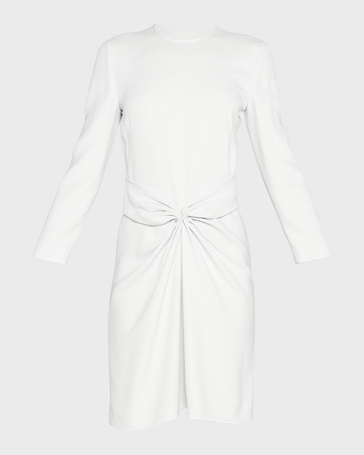 Giorgio Armani Ruched Long-Sleeve A-Line Dress · 46 (10)
