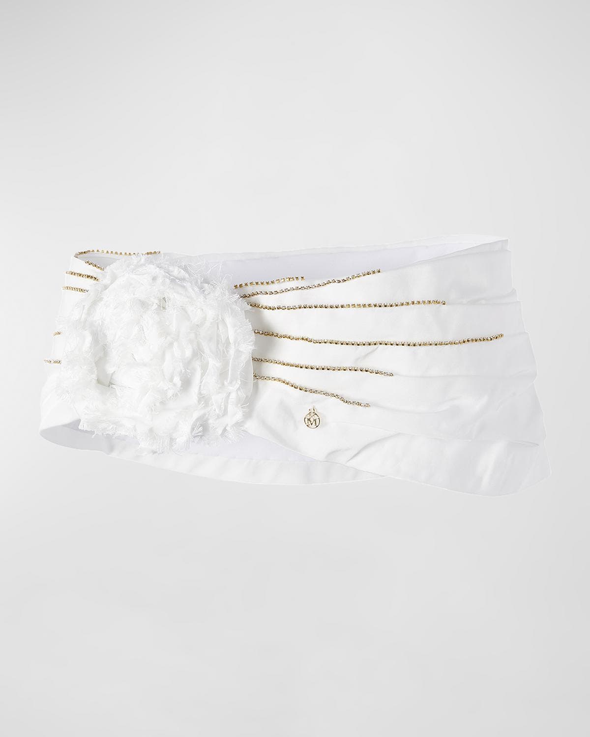 Maison Michel Hiromi Chains Bridal Headband · MEDIUM