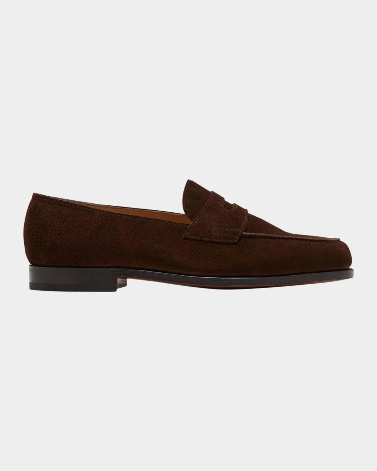 John Lobb Men's Lopez Suede Penny Loafers · 10 UK (11 US)