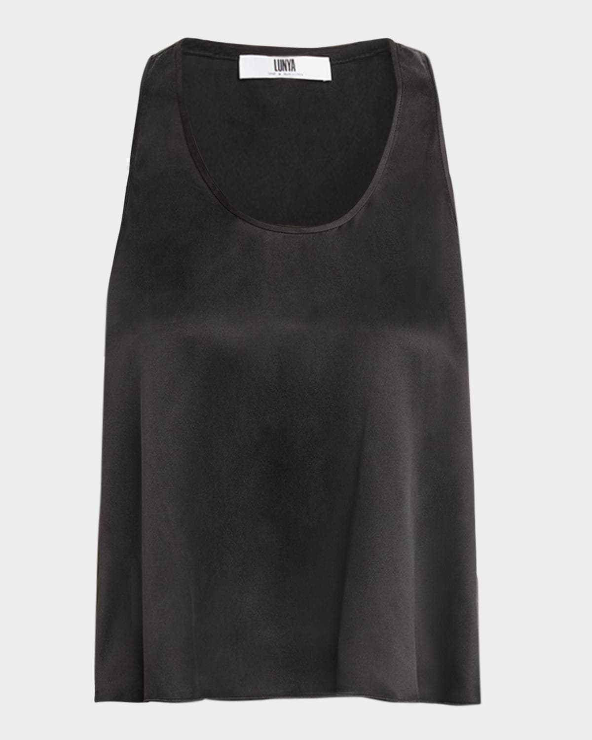 Lunya Tulip-Back Washable Silk Tank & Shorts Set
