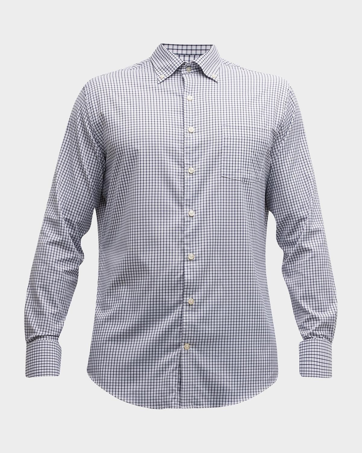 Peter Millar Men's Hanford Performance Twill Sport Shirt