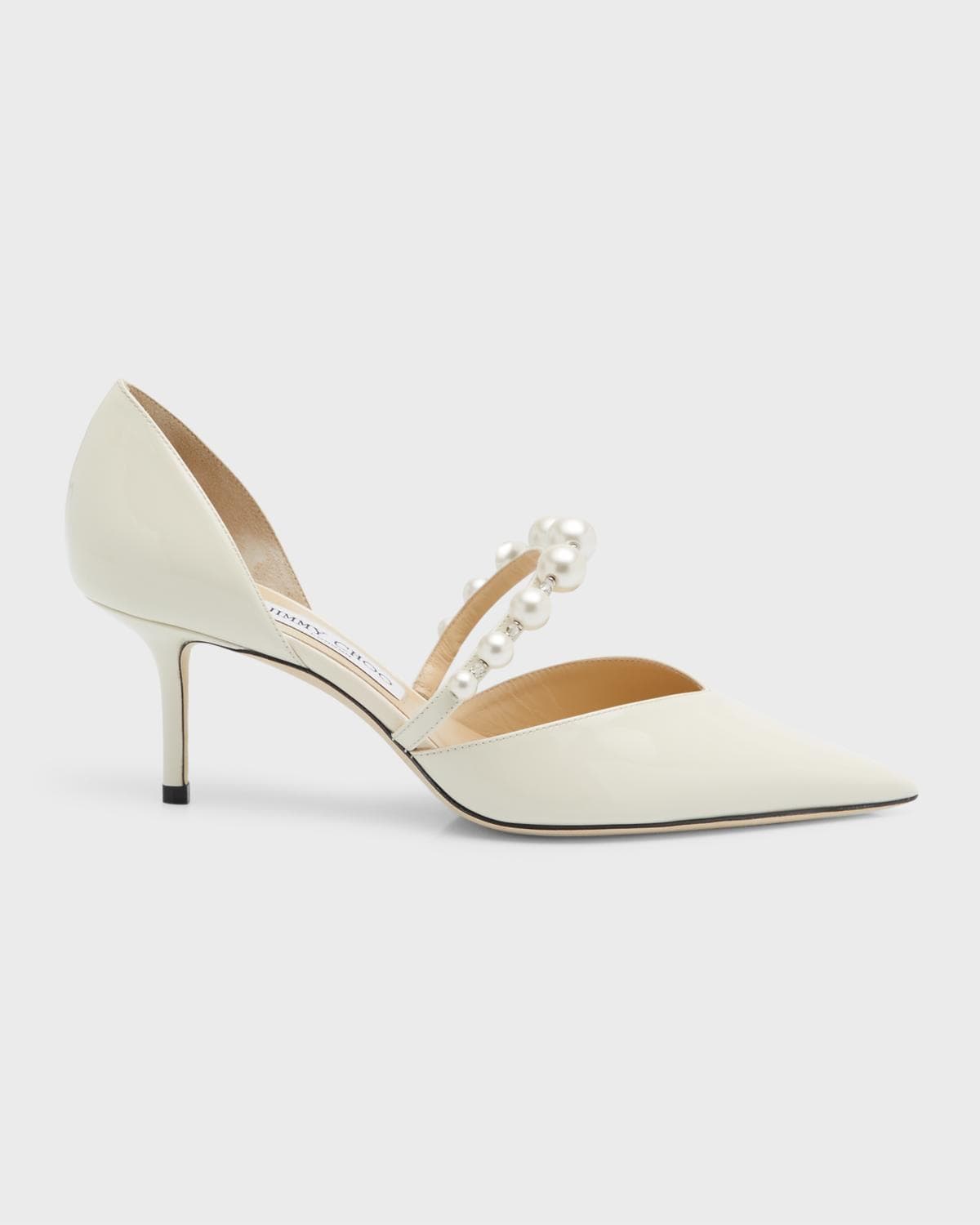 Jimmy Choo Aurelie d 'Orsay Pearly Band Pumps