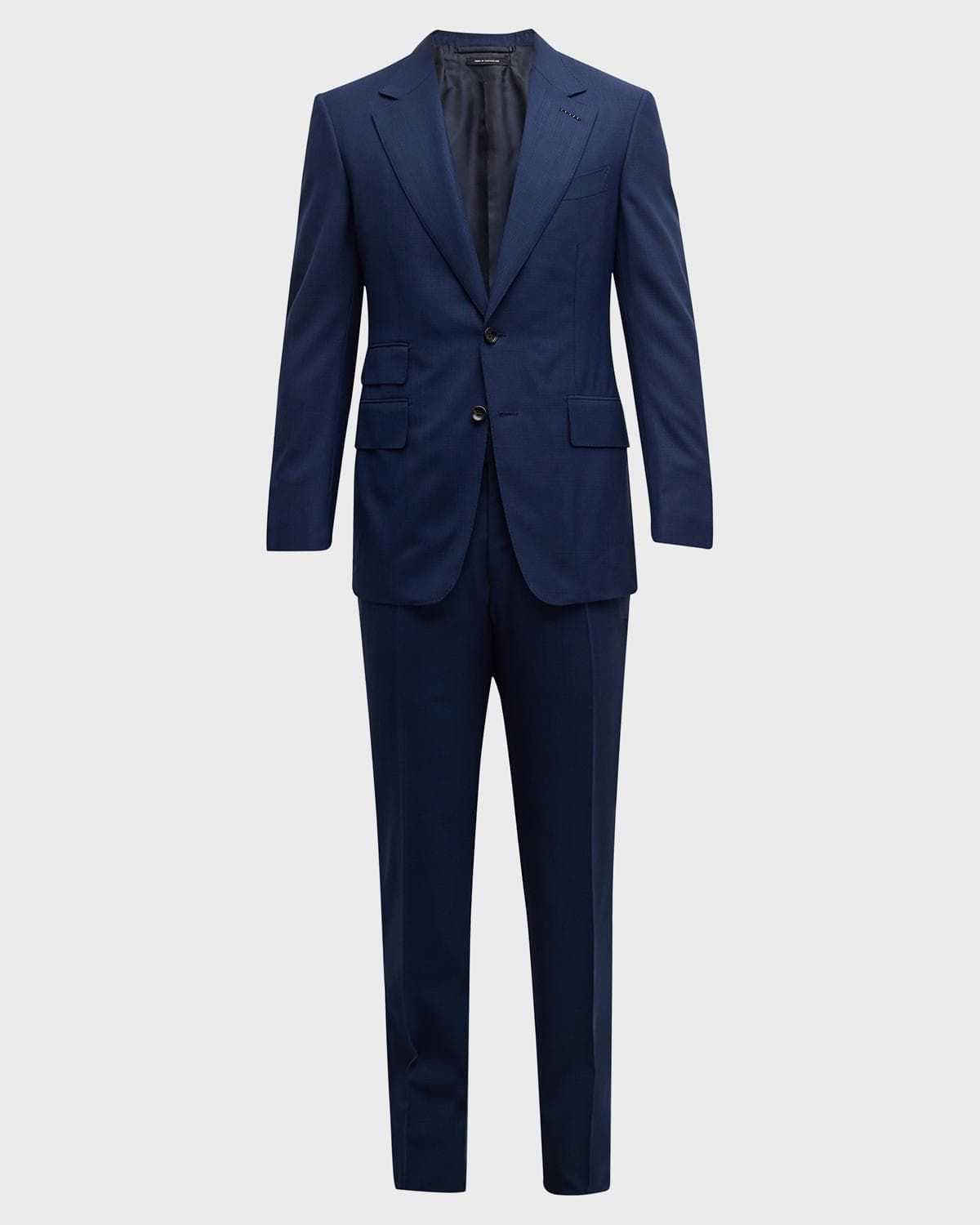 TOM FORD Men's Shelton Mouline Check Suit