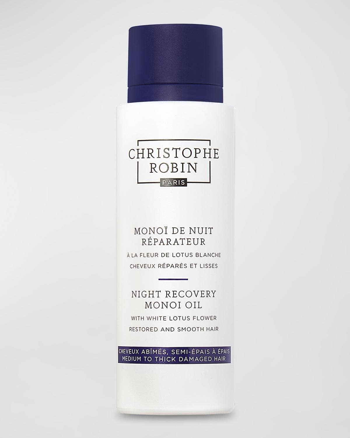 Christophe Robin Night Recovery Monoi Oil, 3.2 oz.