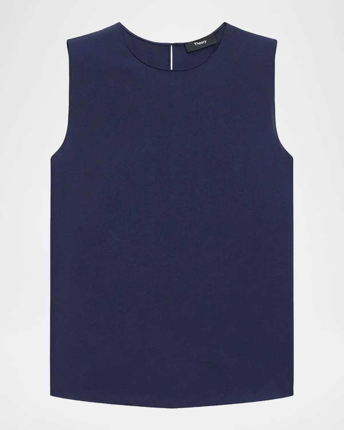 Theory Silk Straight Shell Top