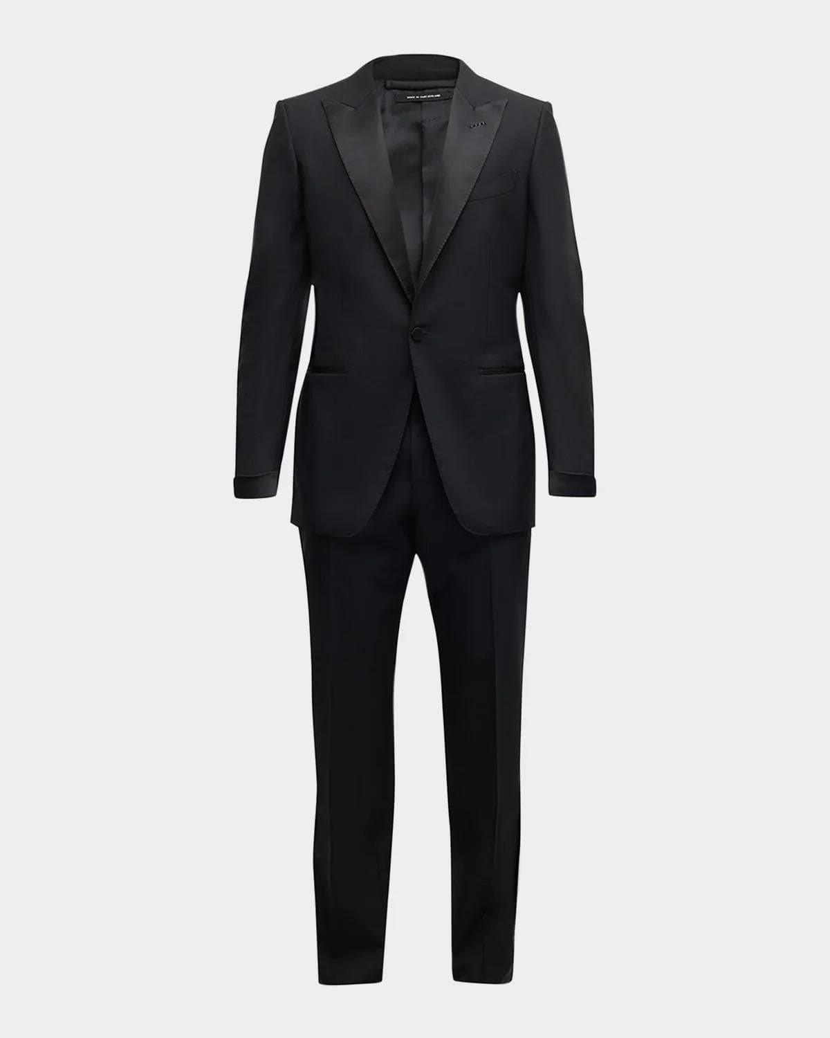 TOM FORD Men's Peak-Lapel Wool Tuxedo