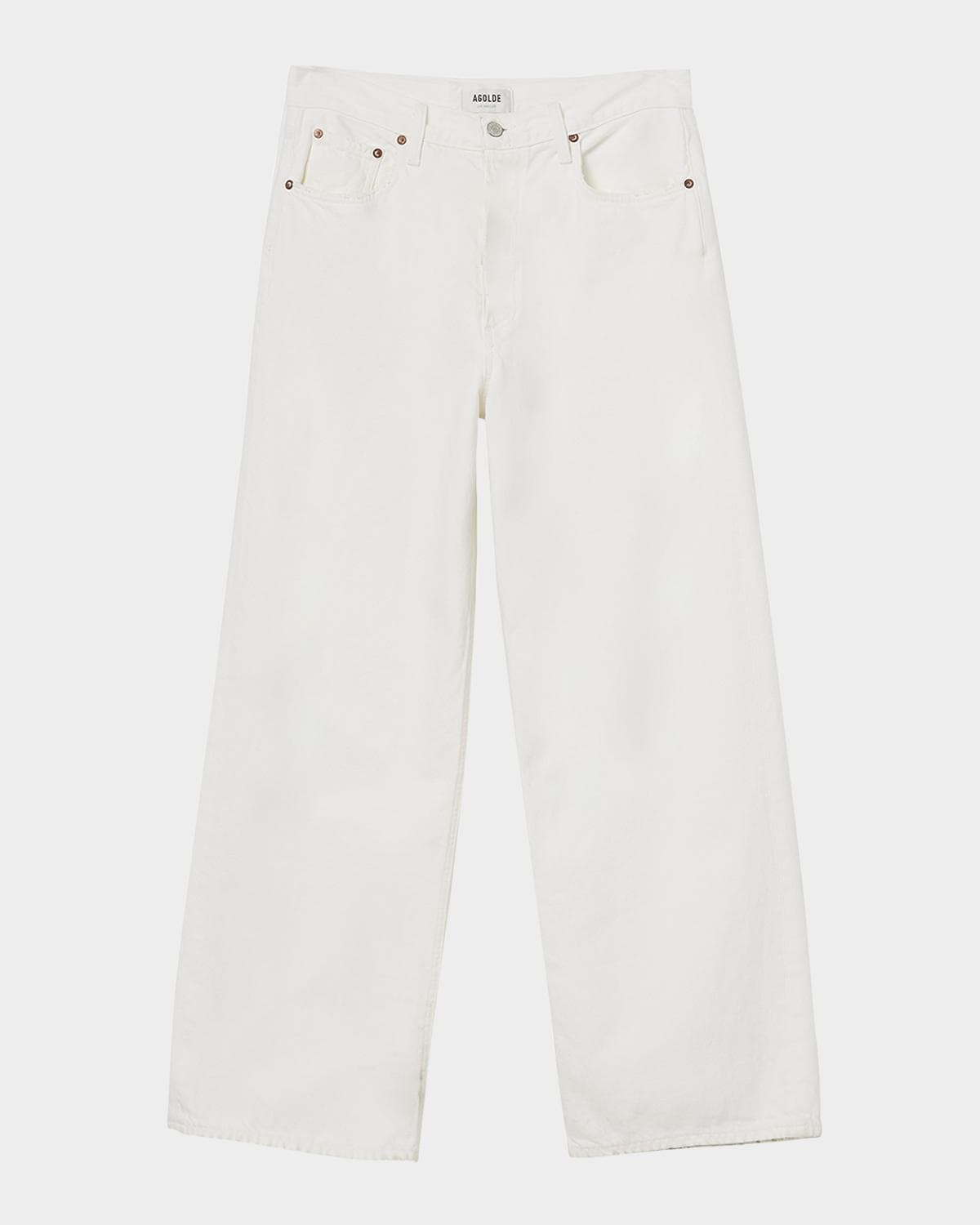AGOLDE Low-Rise Wide Baggy Jeans