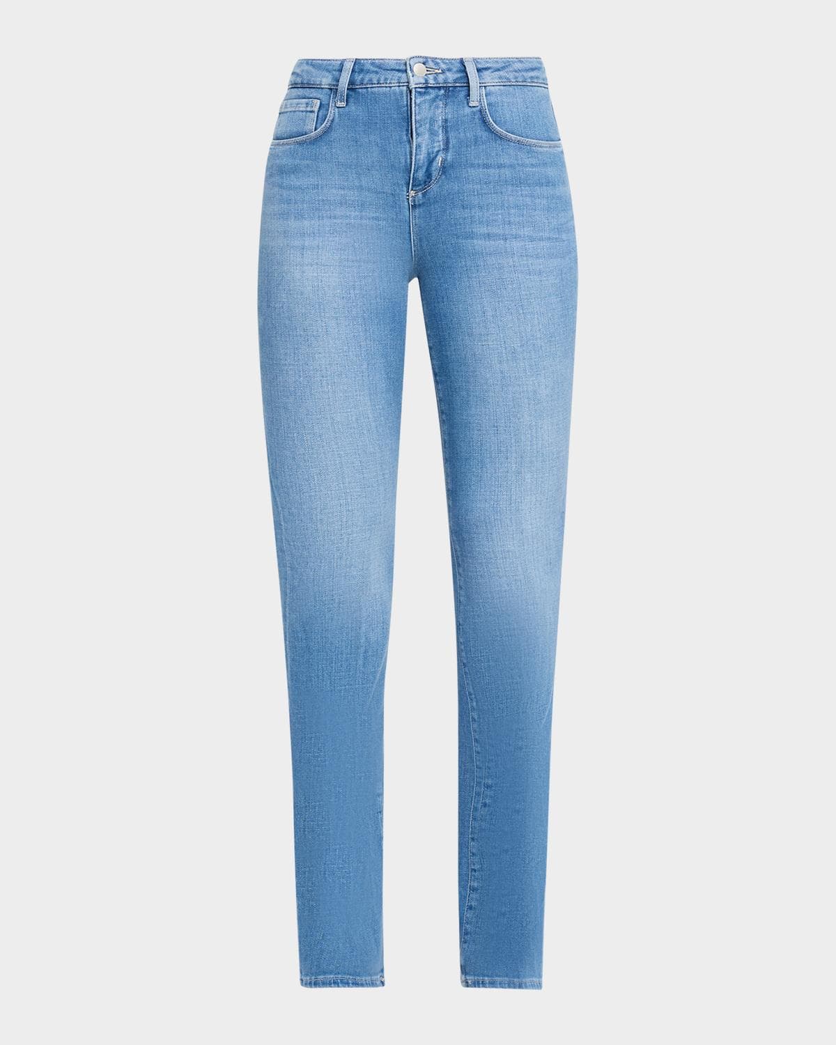 L 'AGENCE Selma High-Rise Sleek Baby Bootcut Jeans