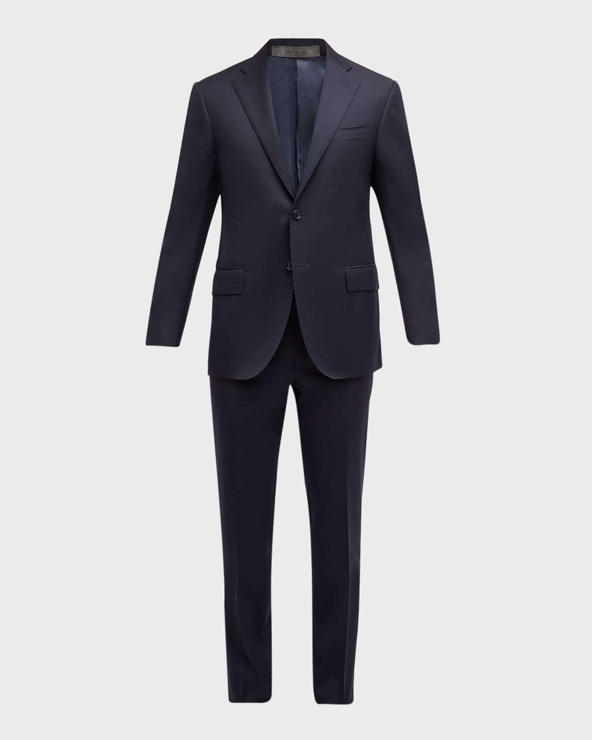 Corneliani Men's Solid Wool Leader Suit