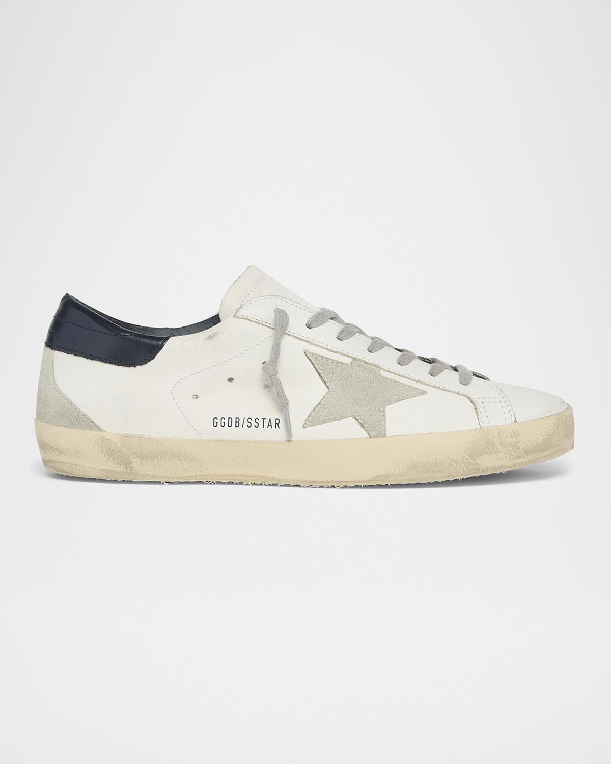 Golden Goose Men's Super-Star Leather Low-Top Sneakers