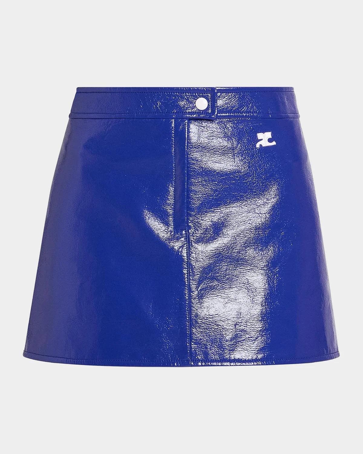 Courreges Vinyle Reedition Mini Skirt