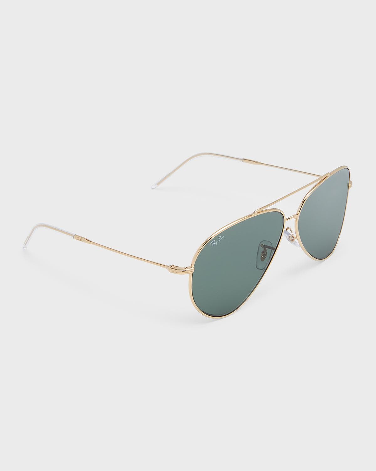 Ray-Ban Men's Aviator Reverse Metal Aviator Sunglasses, 62MM