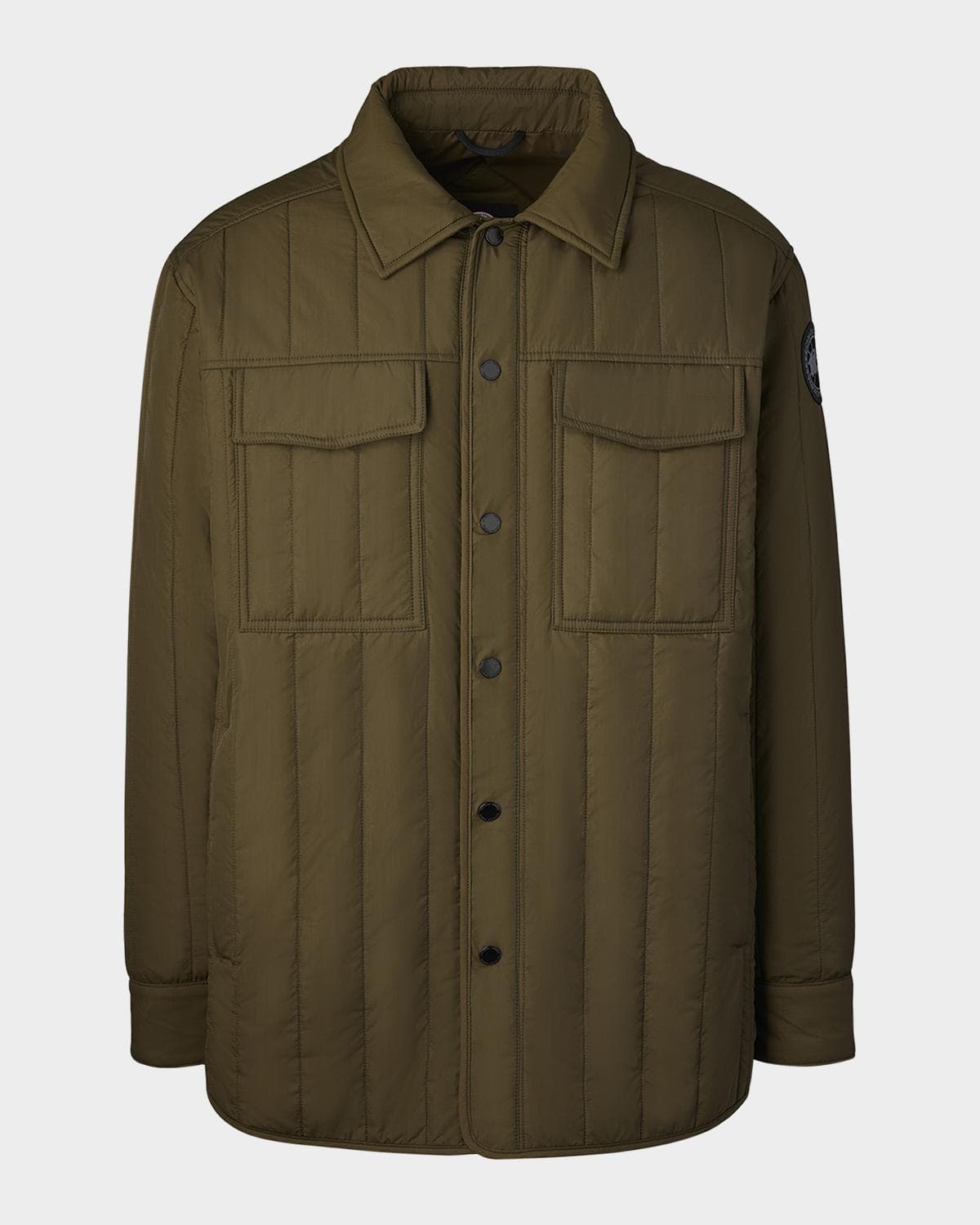 Canada Goose Men's Quilted Black Label Overshirt