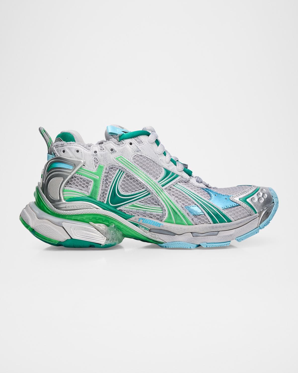 Balenciaga Men's Mesh Runner Sneakers