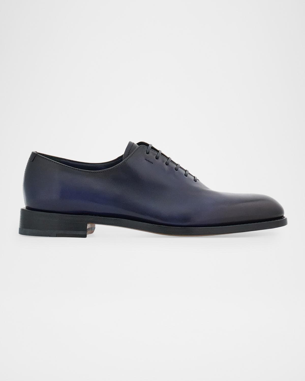 FERRAGAMO Men's Angiolo Wholecut Leather Oxfords