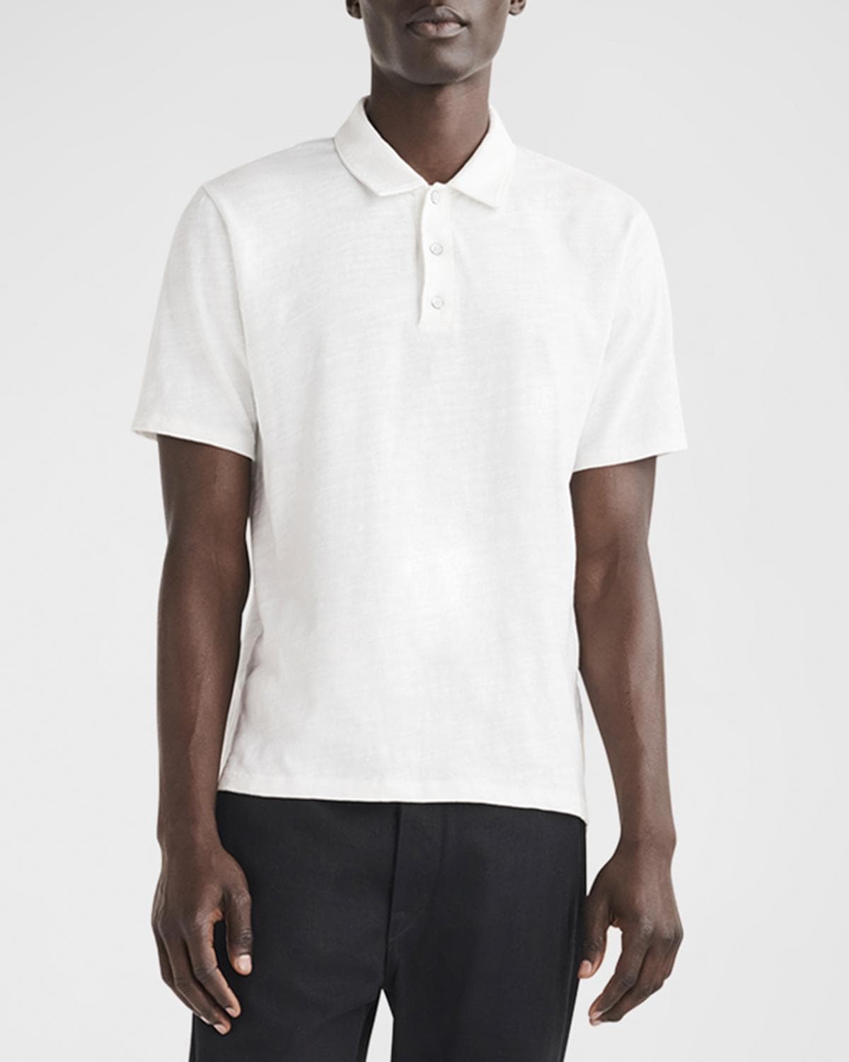rag & bone Men's Classic Flame Polo Shirt