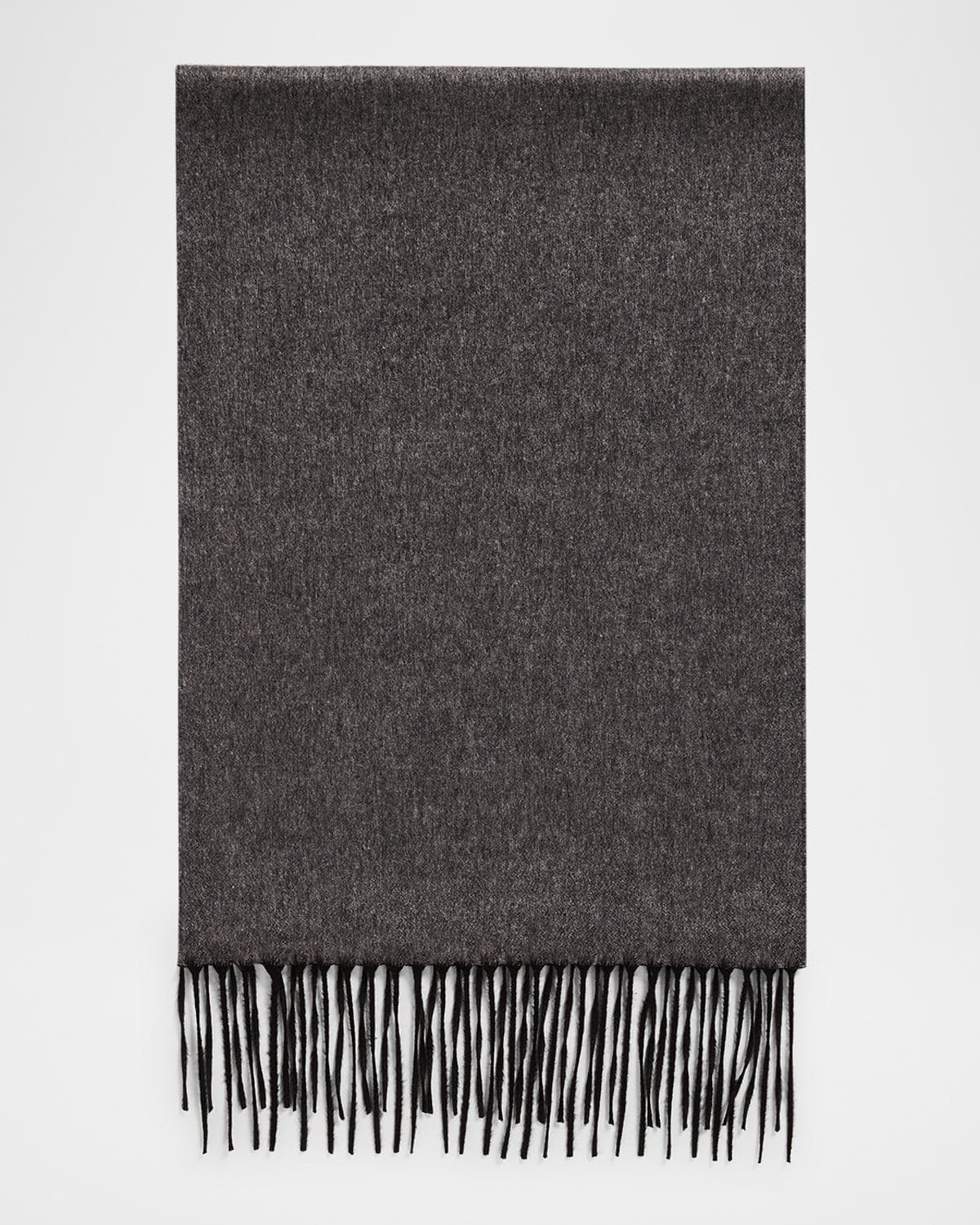 PIACENZA 1733 Men's Two-Tone Cashmere-Silk Scarf
