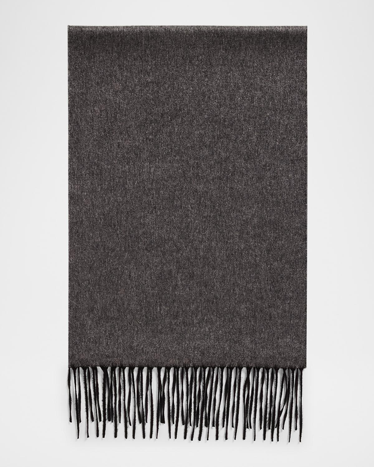 PIACENZA 1733 Men's Two-Tone Cashmere-Silk Scarf