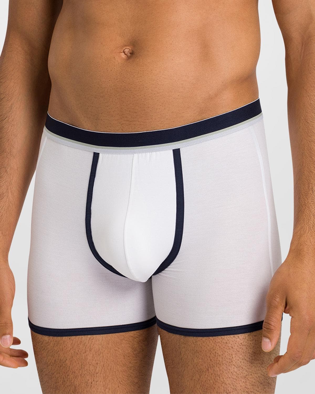 Hanro Men's Pierre Jersey Jacquard Boxer Briefs