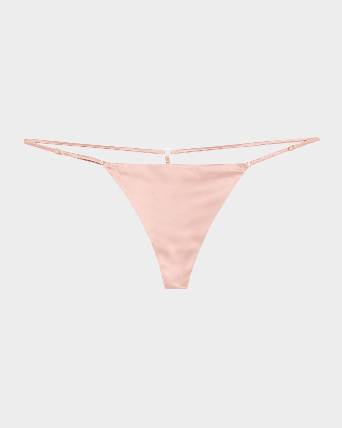Kiki De Montparnasse Tous Les Jours Stretch Silk G-String
