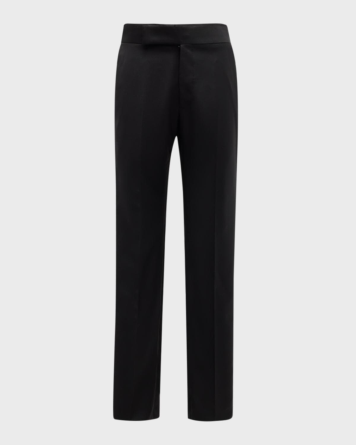 Emporio Armani Men's Wool Tuxedo Trousers