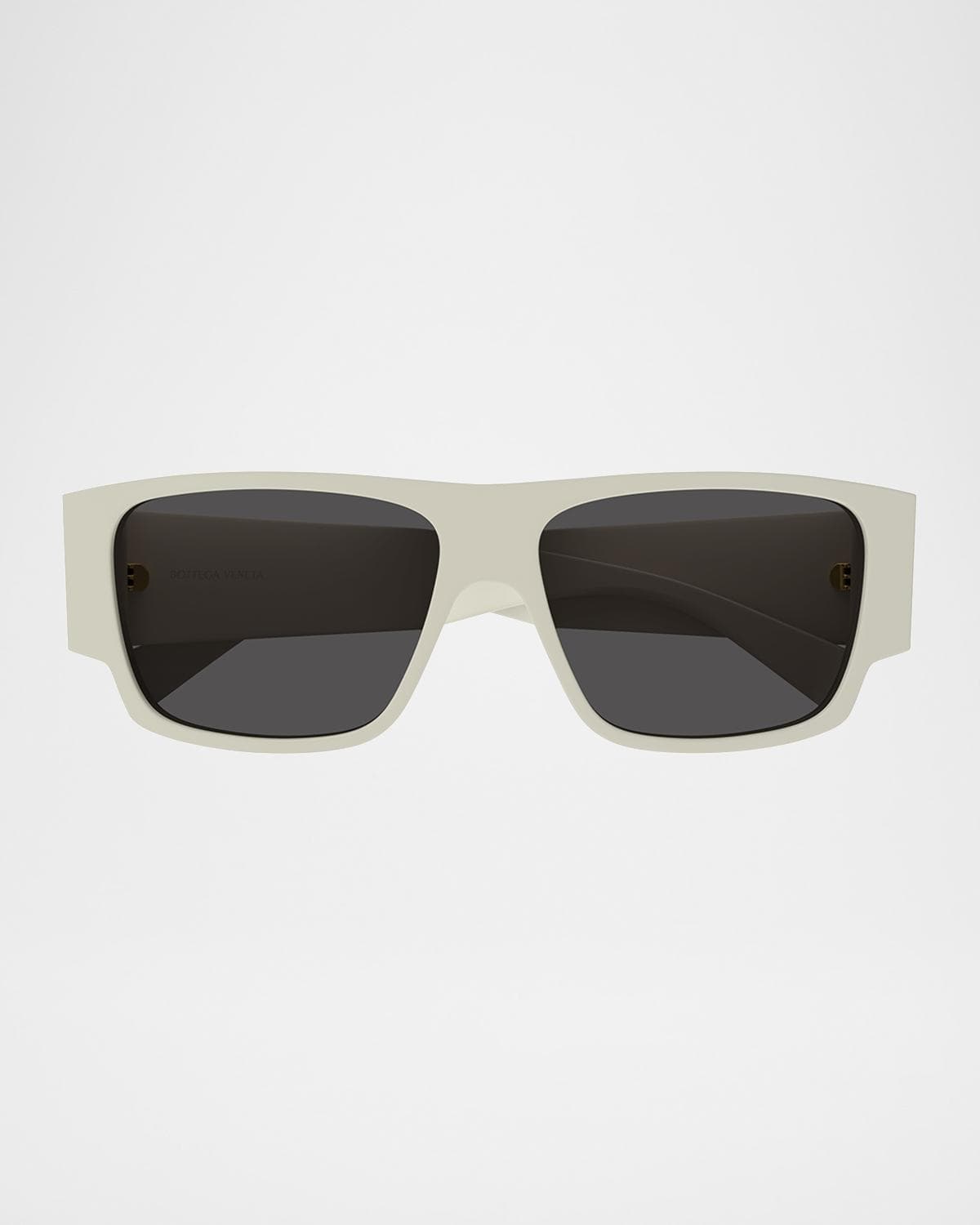 Bottega Veneta Men's Acetate Rectangle Sunglasses
